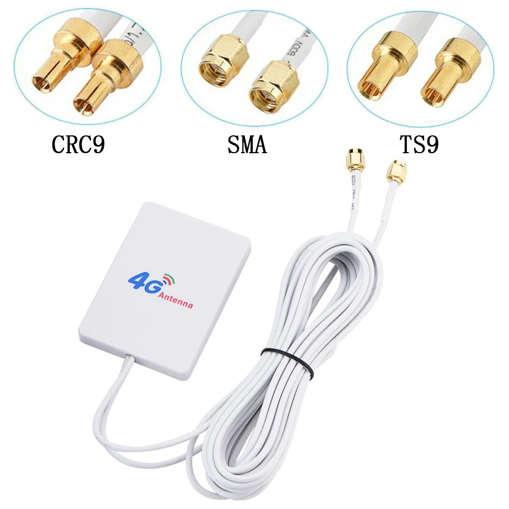 Усилитель сигнала 4G/3G прочная антенна SMA/TS9/CRC9 для мобильного роутера HUAWEI WiFi