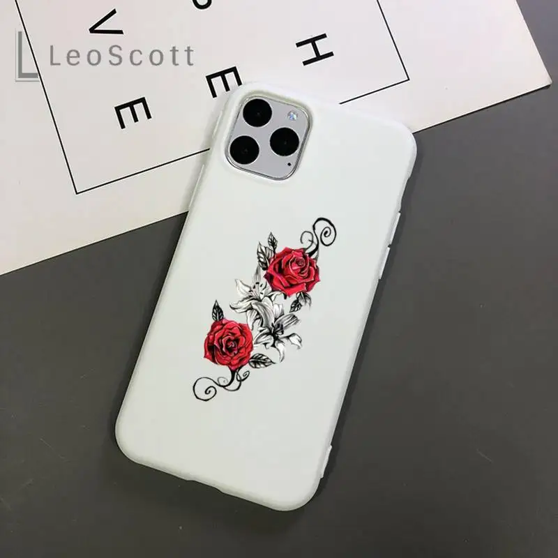 

Checkerboard Flame flower fire art Phone Case Candy Color for iPhone 11 12 mini pro XS MAX 8 7 6 6S Plus X 5S SE 2020 XR