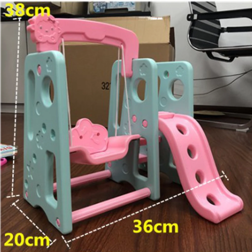 

Simulation Dollhouse Swing Slide for 25cm Mellchan Baby Doll Furniture Toy Swing Toys Set Mellchan Doll Furniture Doll Accessory