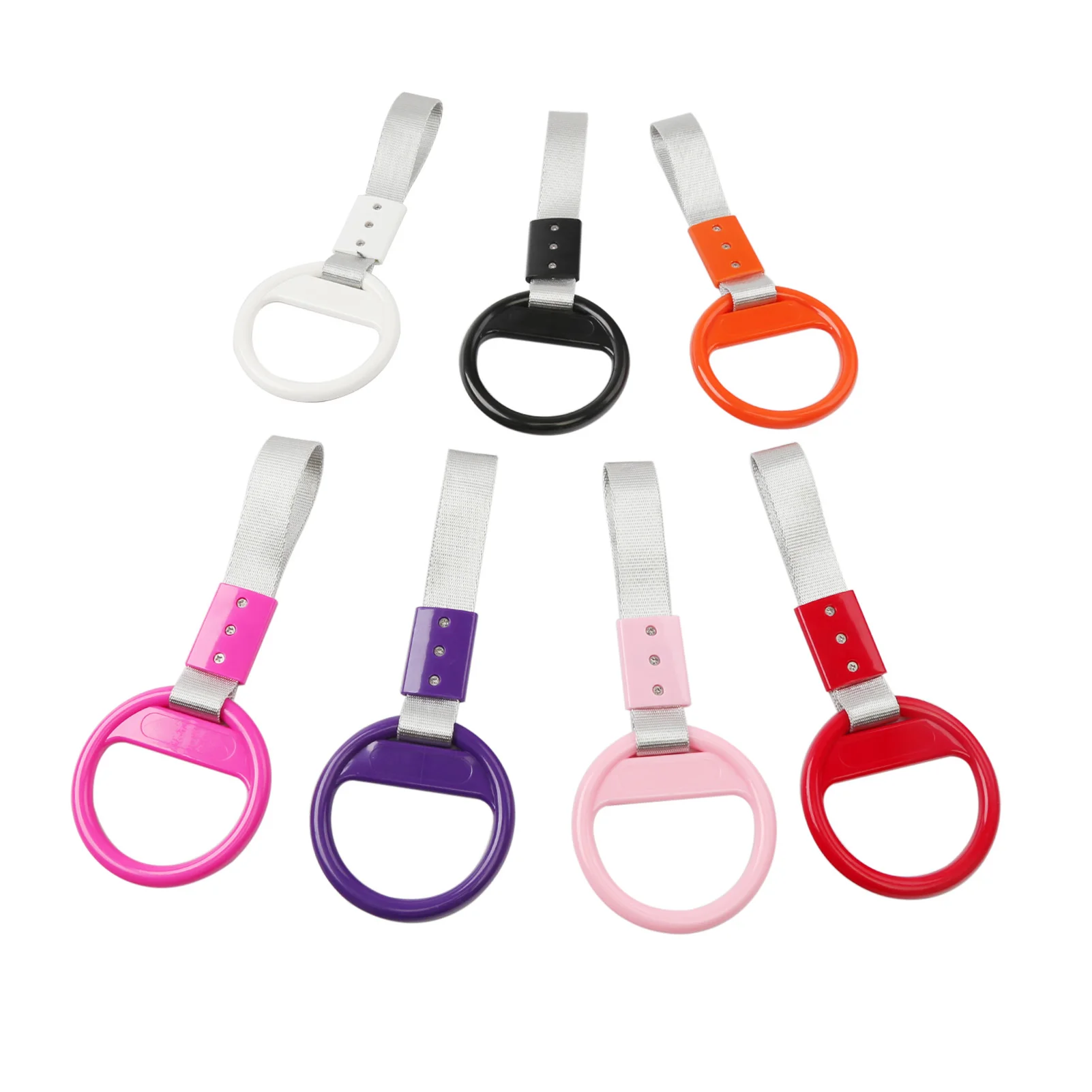 

Кольцо для заднего бампера автомобиля круглой формы, декоративное предупреждающее кольцо, ручка для поезда, автобуса, украшение интерьера