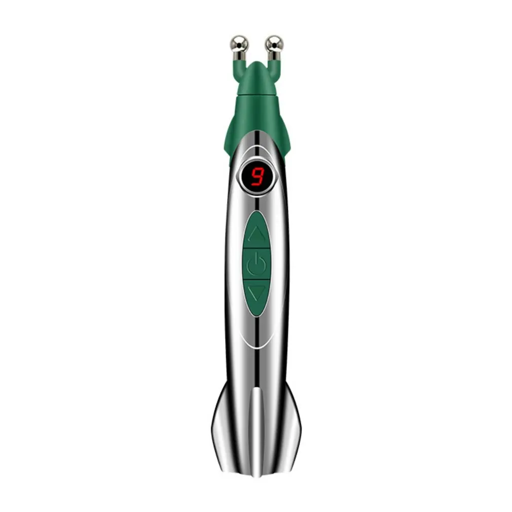

3 In 1 Electronic Acupuncture Pen Multi-Function Electronic Relief Therapy Massage Head Electrotherapy Meridian Energy Pen