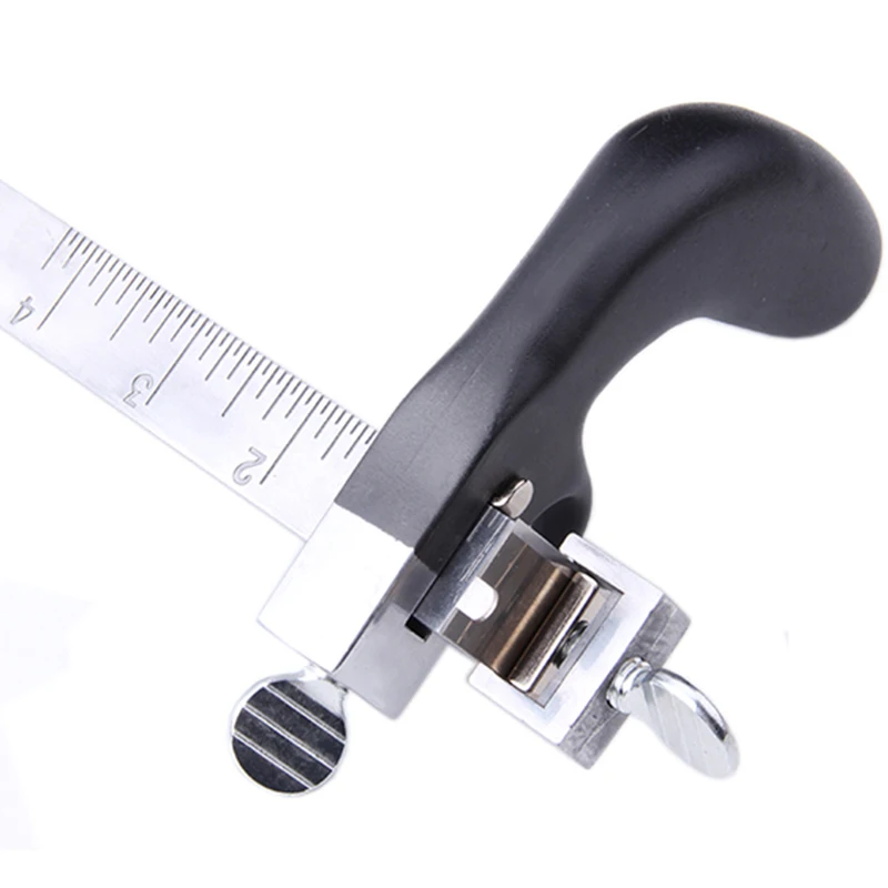 Регулируемый кожаный ремешок резак Кожа ремесло с полосатыми ремешками DIY ручной