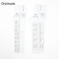 chzimade 15 women pant ruler for doll scale womens trousers prototype pattern making small pants template