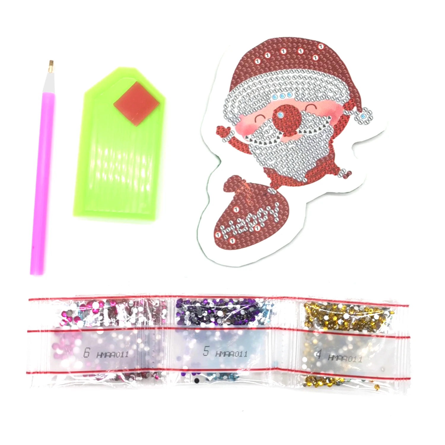 Милый кошелек с собакой для рукоделия полной алмазной картиной сумка ключей