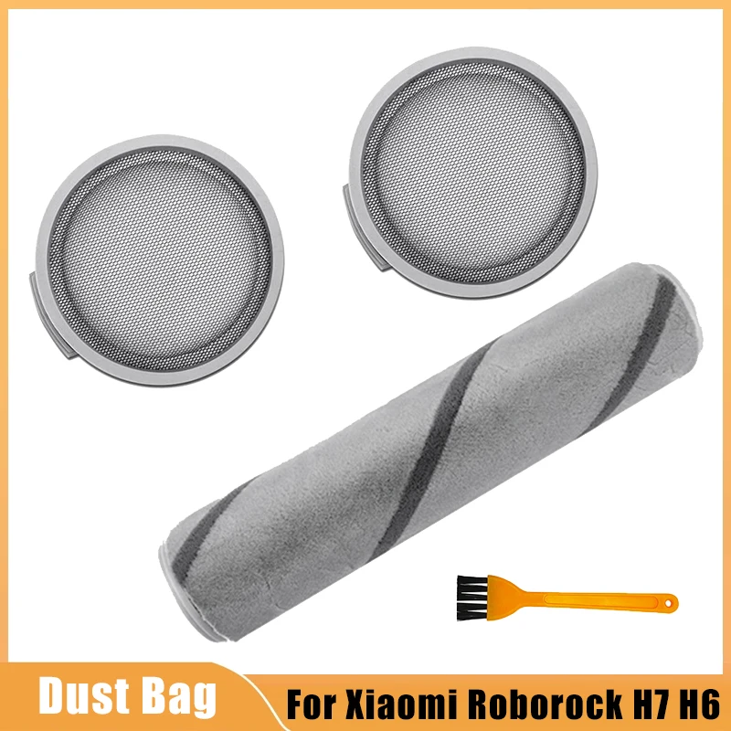 

Roller Brush Filter Robot Vacuum Cleaner Accessories Filter Brush For Xiaomi Mjia SCWXCQ01RR Roborock H6 H7 Handheld Spare Parts