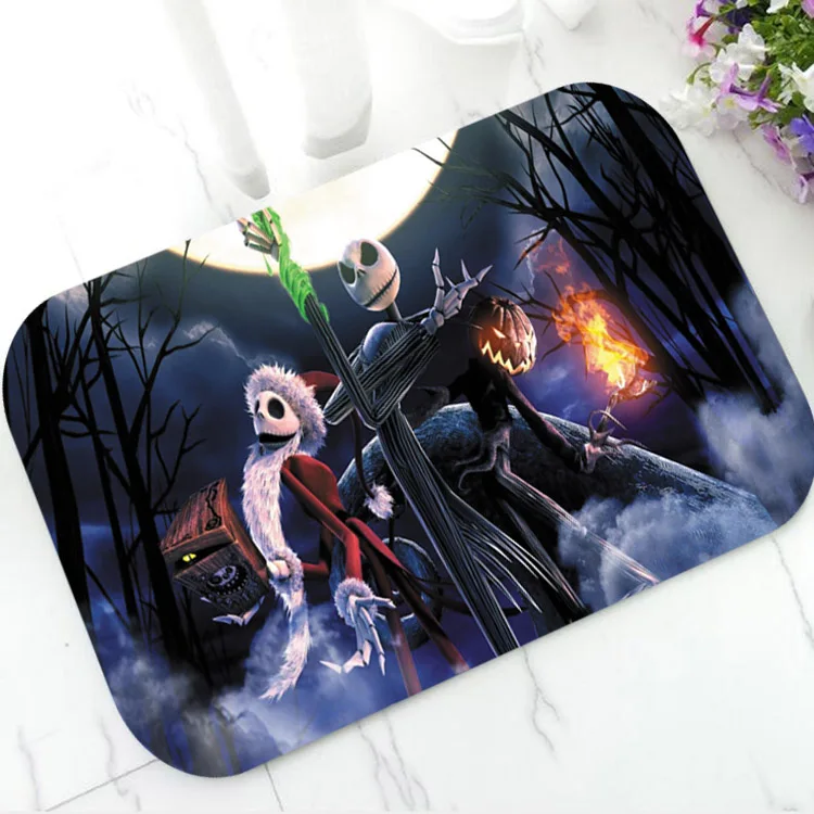 Крутой Кошмар перед Рождеством коврик для ванной комнаты кухни резиновый