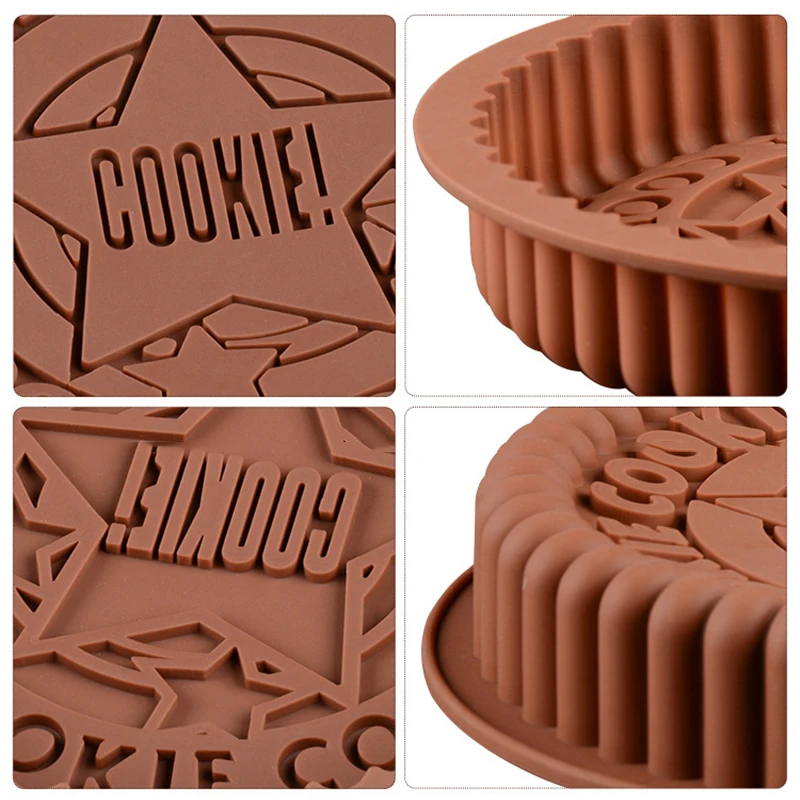 Форма для украшения тортов в виде пентаграммы силиконовые 3D формы выпечки