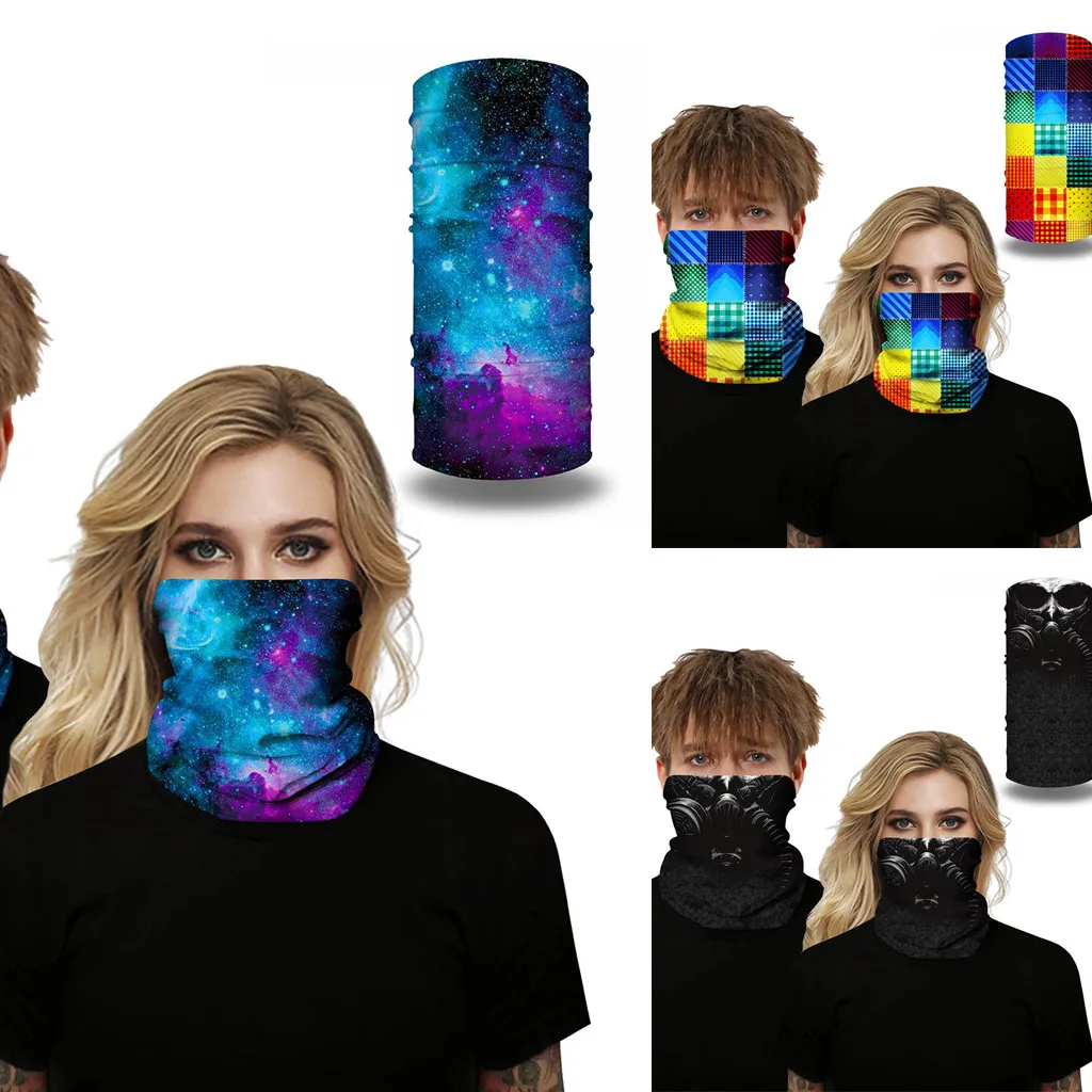 

Outdoor Turban Neck Windproof Sun Protection Dust Mask Sports Safety Face Mask