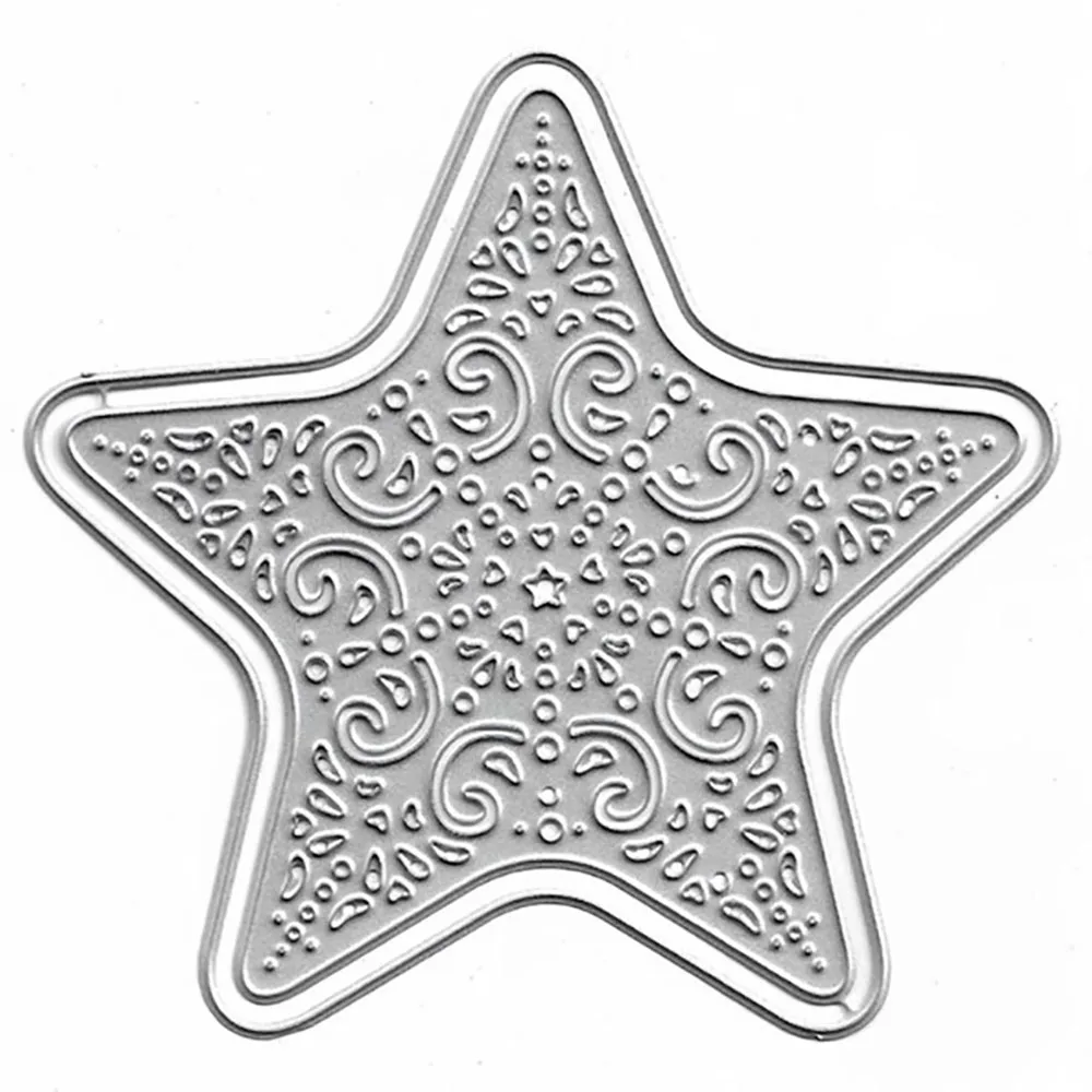 

Pentagon Metal Cutting Dies Scrapbooking Material DIY Troqueles Die Cut Mold Album Card Making Decor Paper Craft Handmade