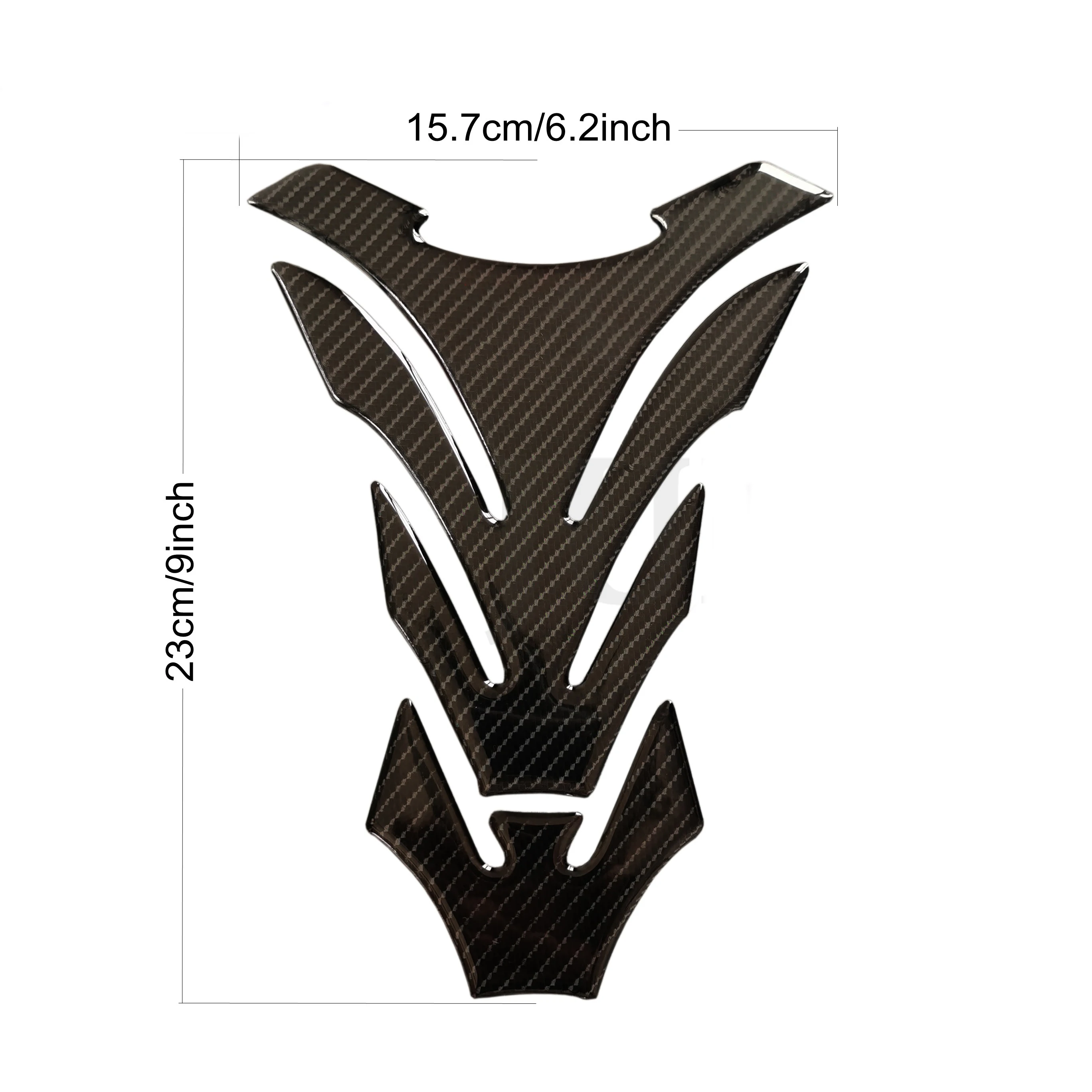 3D наклейка на топливный бак из углеродного волокна прокладка масляной крышки