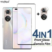 full cover tempered glass for honor 50 pro screen protector shockproof protective phone camera lens film for honor 50 x20 se