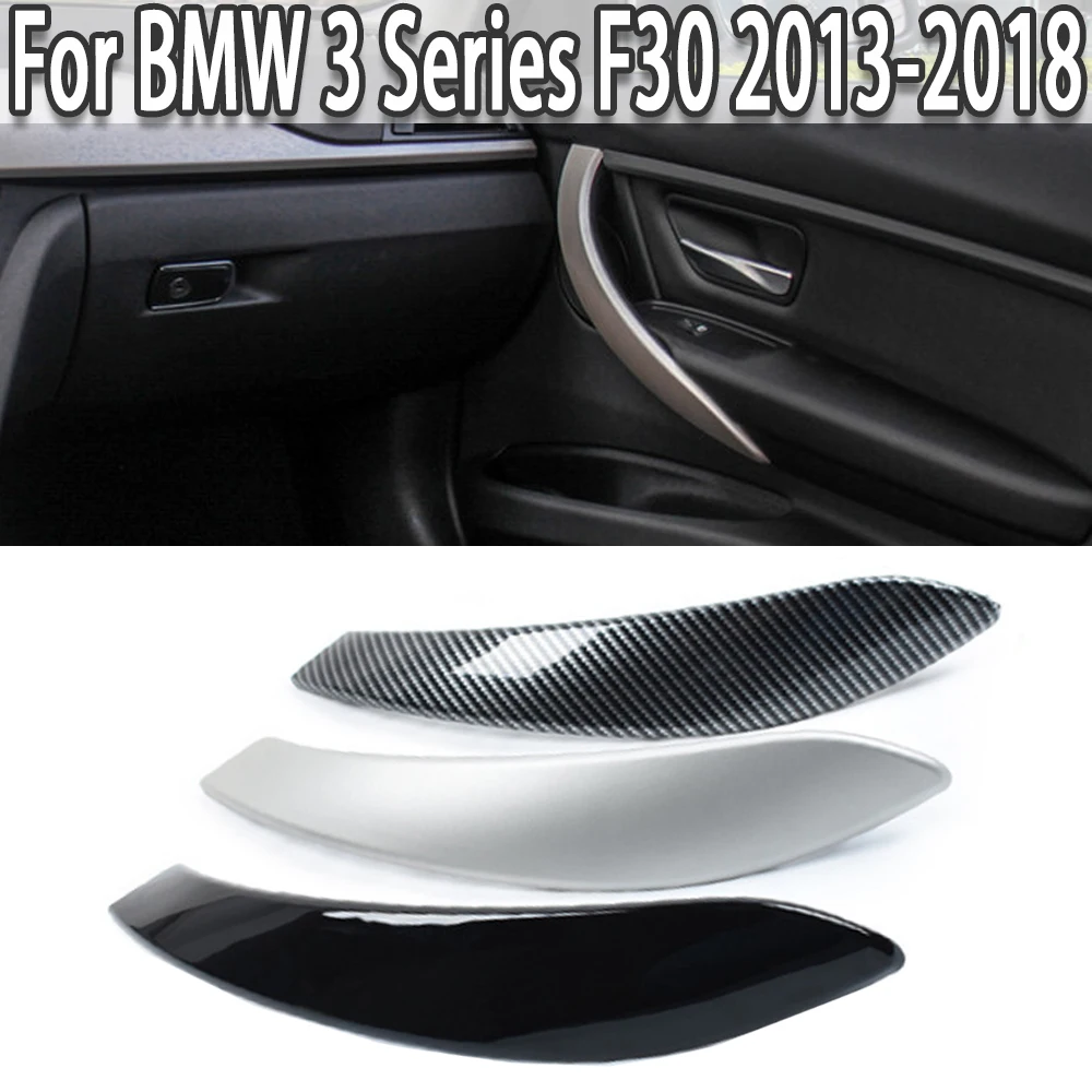 

K-Car Door Handle Cover Panel Carbon Fiber Silver Black For BMW 3 4 Series F30 F31 F32 F33 F34 F35 F36 F80 F82 F83 2013-2018