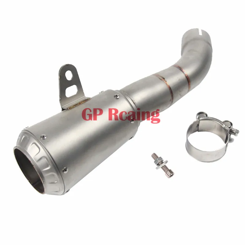 Slip On For YAMAHA YZF-R25 YZF-R3 MT03 R3 Motorcycle Full System GP Exhaust Modified Connection Middle Link Pipe Escape Muffler |