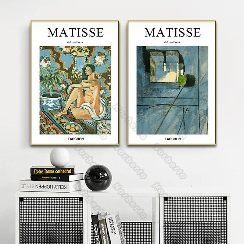 

Worldwide Drawing Pictures Canvas Painting Wall Poster Artist Henri Matisse Workpieces Vogue Guitar Woman for Home Rooms Decorat