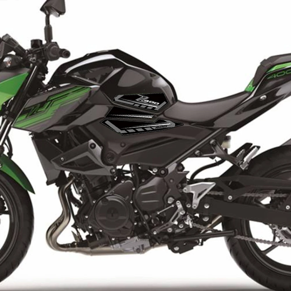 

new type of color paste motorcycle non-slip tank Pad sticker protective Decorative stickers FOR KAWASAKI Z400 Z 400 2019 2020