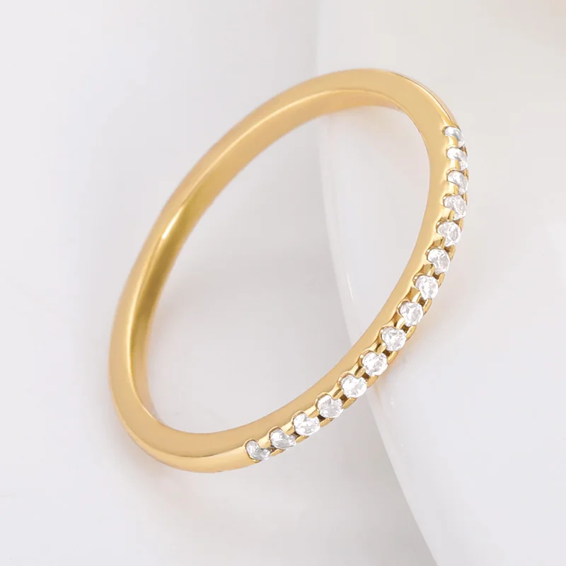 

Minimalism Thin Ring For Women Silver Color Minimalist Fine Zircon Female Rings Aesthetic Jewelry Party Simple Fashion Gift