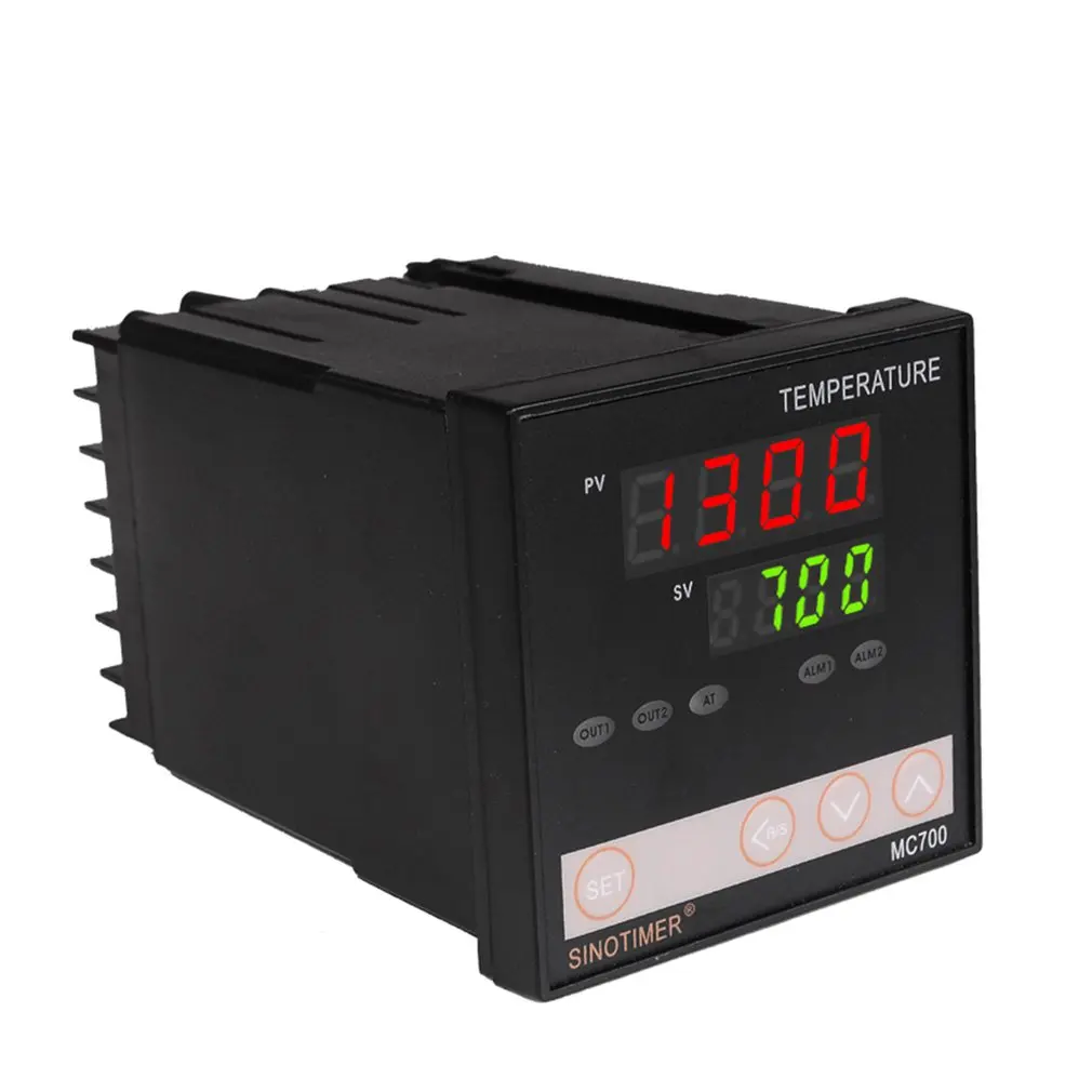 

Digital PID Temperature Controller Relay Output K Thermocouple Or PT100 Input Heating Or Cooling With Alarm