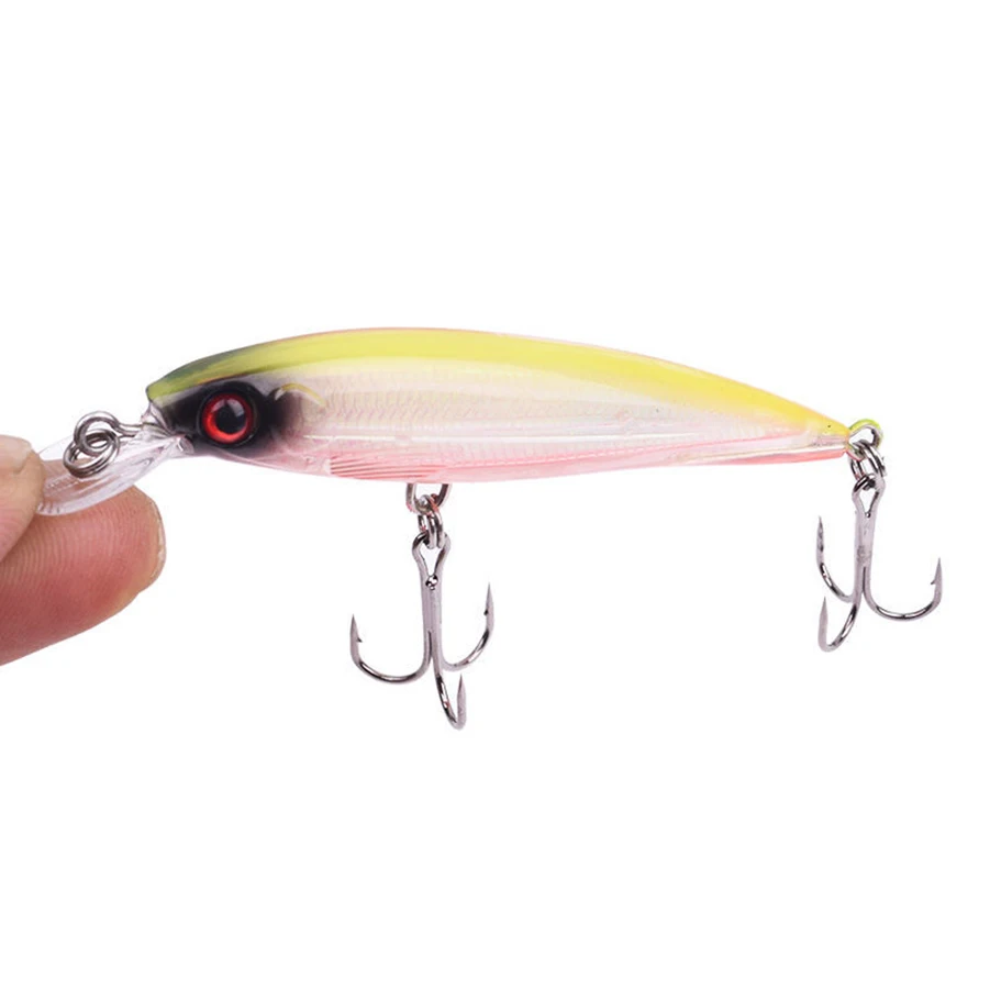Рыболовные Приманки 11 см 13 г 3D Глаза Пластиковые Жесткие Crankbait Воблеры С Крючками