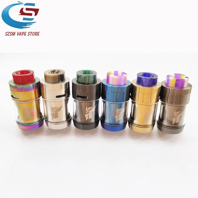 Атомайзер для вейпа мутант RTA диаметр 26 мм емкость 4 мл нержавеющая сталь VS Juggerknot