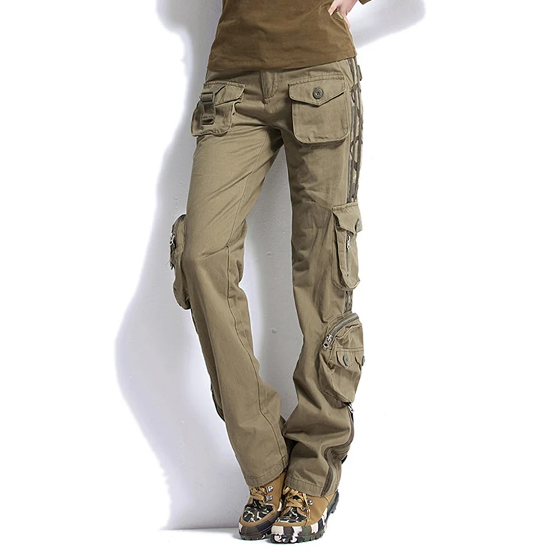 

Размера плюс унисекс тактические карго штаны для пробежек мужские военные армейские зеленые камуфляжные мульти-сумки повседневные брюки к...