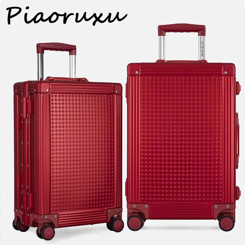 Чемодан на колесиках из алюминиево-магниевого сплава 100% | Багаж и сумки