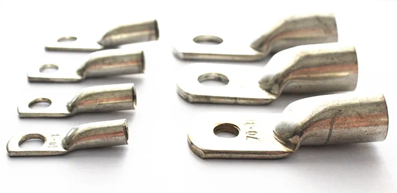 20 шт. медные трубчатые клеммные кольца кабельный наконечник проволока 25 мм2