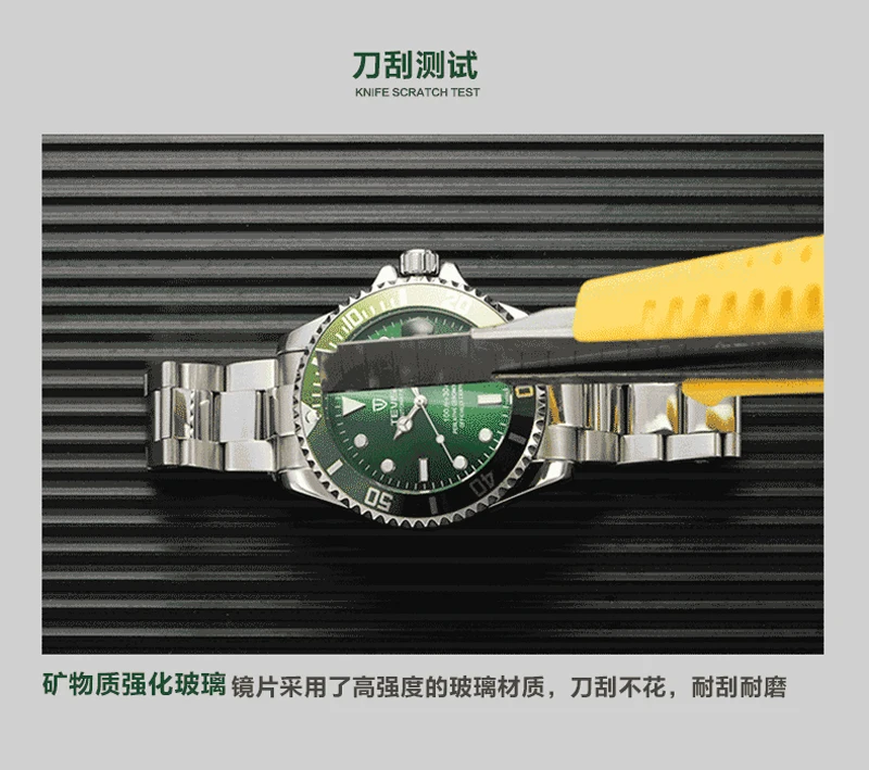 Tevise Top Brand Luxury Men Mechanical Watches Automatic waterproof Stainless Steel Men Wristwatches Relogio Masculino