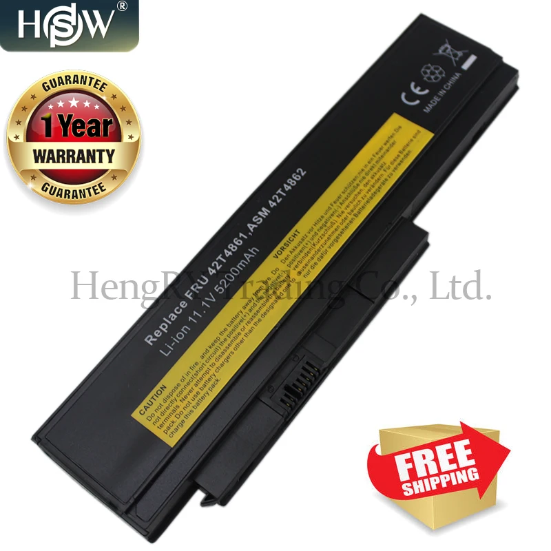 Аккумулятор HSW для ноутбука IBM X220 X220i батареи X220s 42T4861 42T4862 42T4863 42T4865 42T4901 | Компьютеры