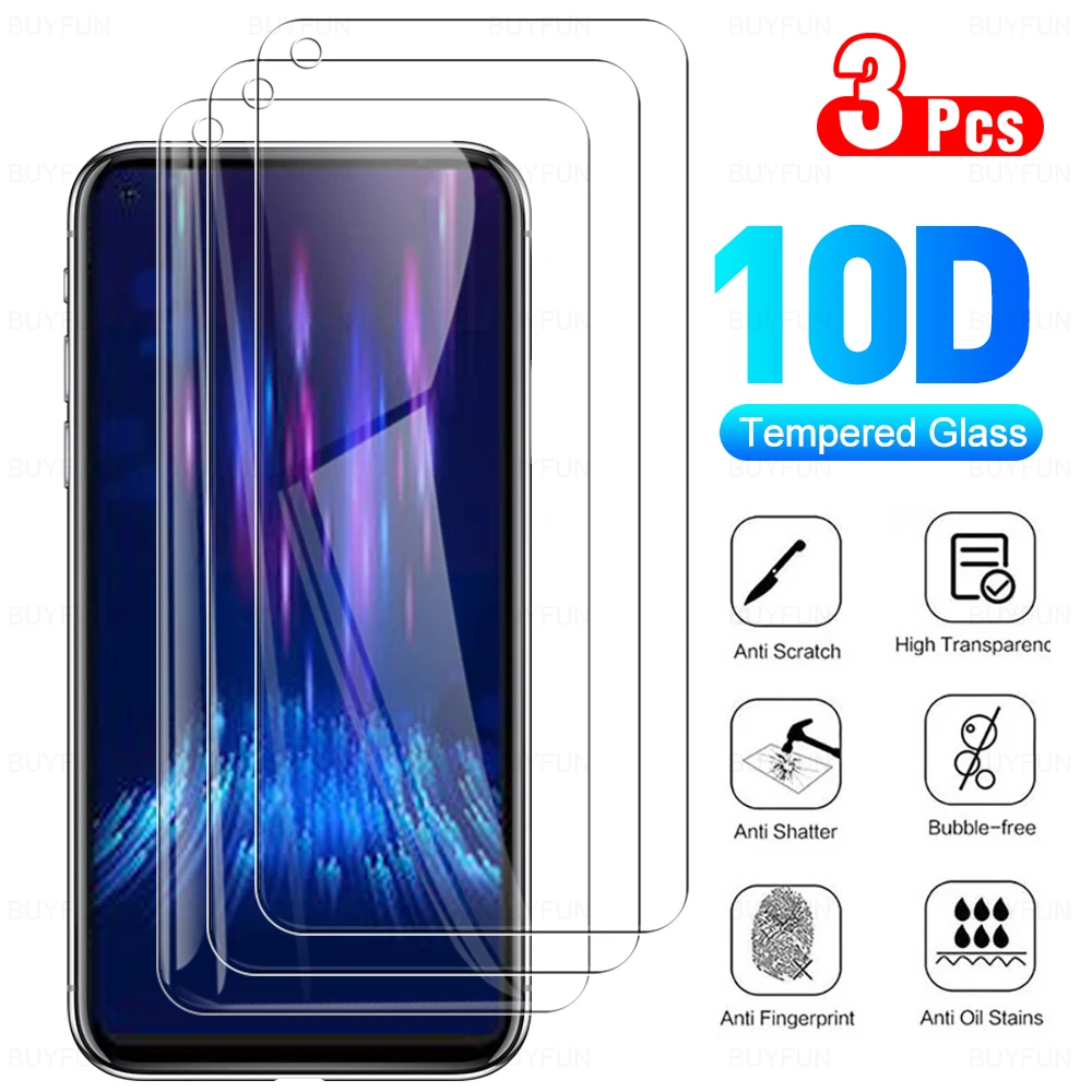 

3Pcs Full Cover Protective Glass For DooGee S97 Pro Tempered Glas For Doo Gee S 97 S97Pro 97S 6.39" Phone Screen Protector Film