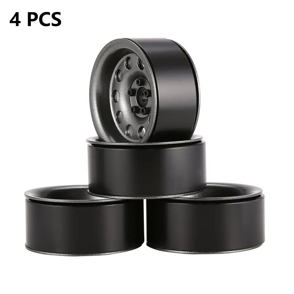 

4Pcs 2.2 Inch Metal Beadlock Rim For Axial SCX10 1/10 RC Rock Crawler RC Car Model Spare Parts Accessories
