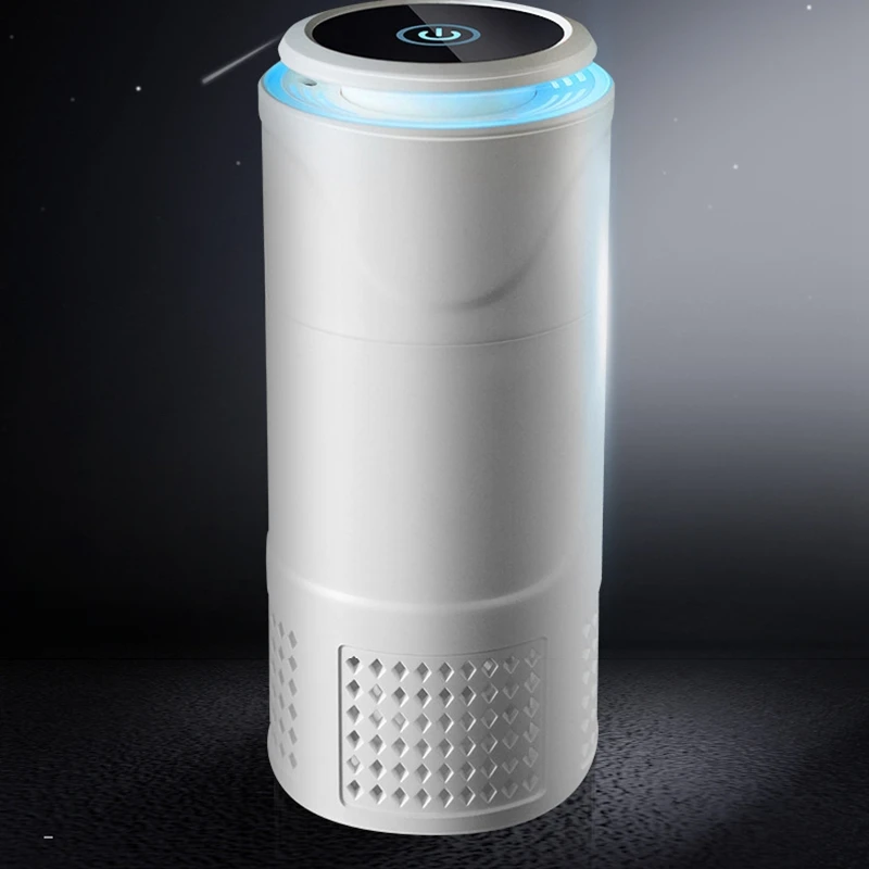 USB Household Air Purifiers Fresheners for Pet Hair Odor and Bacteria Purification Car or Bedroom Smoke Dust Remover | Бытовая техника