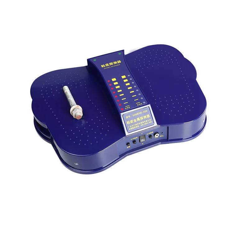 

Shoes bottom weapon gun scanner metal detector by LED flash and sound alarm