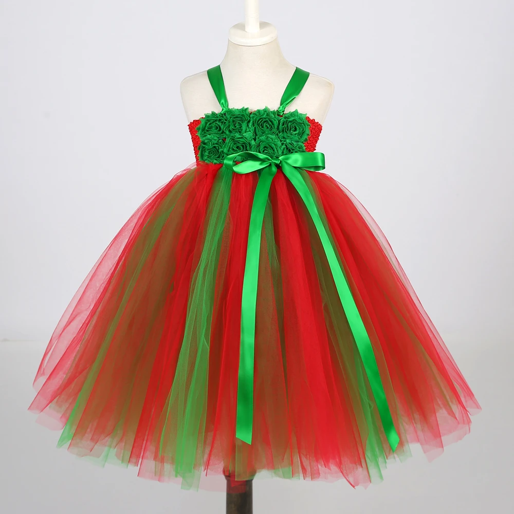 Платье принцессы на Рождество длинные платья для девочек Костюм Спортивный