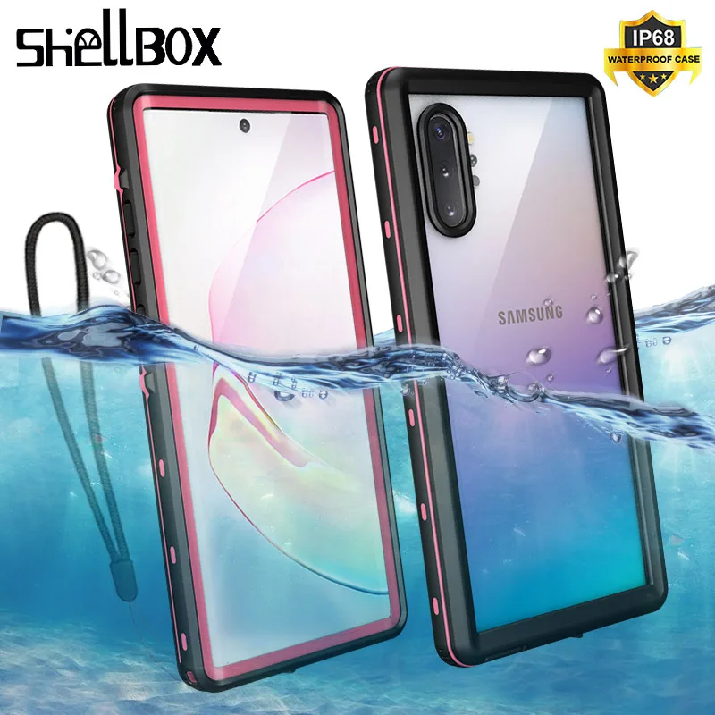 

IP68 Waterproof Case For Samsung Note 10 10Plus Case Underwater Diving Swim Proof Dustproof Full Cover For Samsung Note 10+ Case