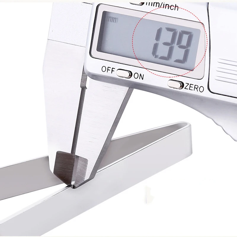 Новый Прочный Пинцет серебристого цвета из нержавеющей стали длиной 11 см 2