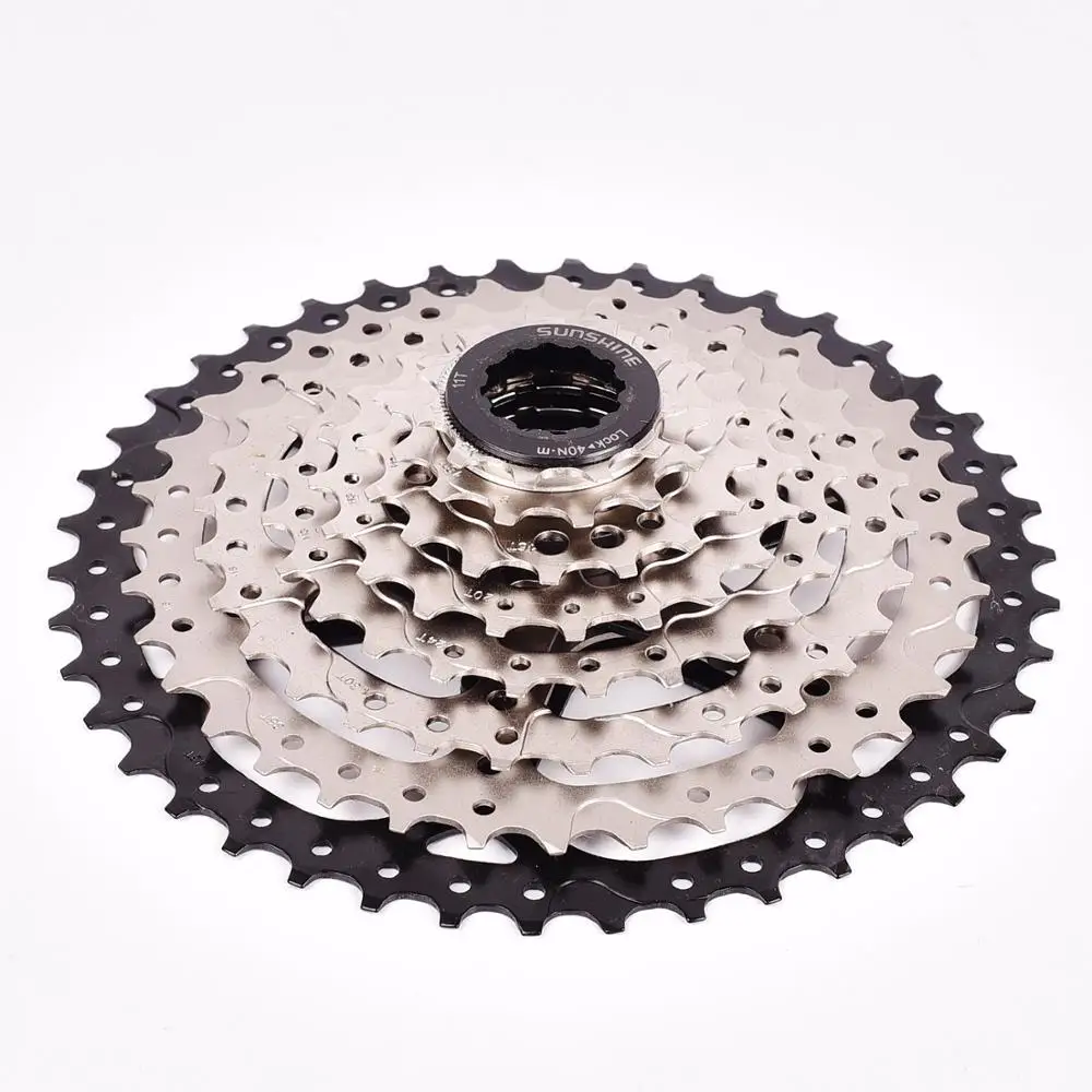 

MTB Bike Freewheel 8S 11-32 36 40 42T MTB Mountain Bike Flywheel 8 24 Speed Cassette Sprocket For 8 speed