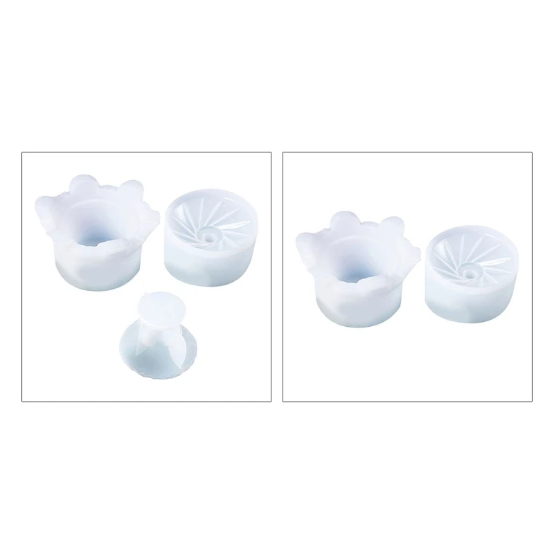 

DIY Crystal Epoxy Resin Mold Crown Storage Box Organizer Casting Silicone Moul