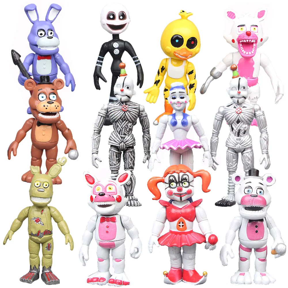 FNAF пицца кошмар магун Экшн фигурки Funtime цирк ребенок балора Фокси Фредди эннард