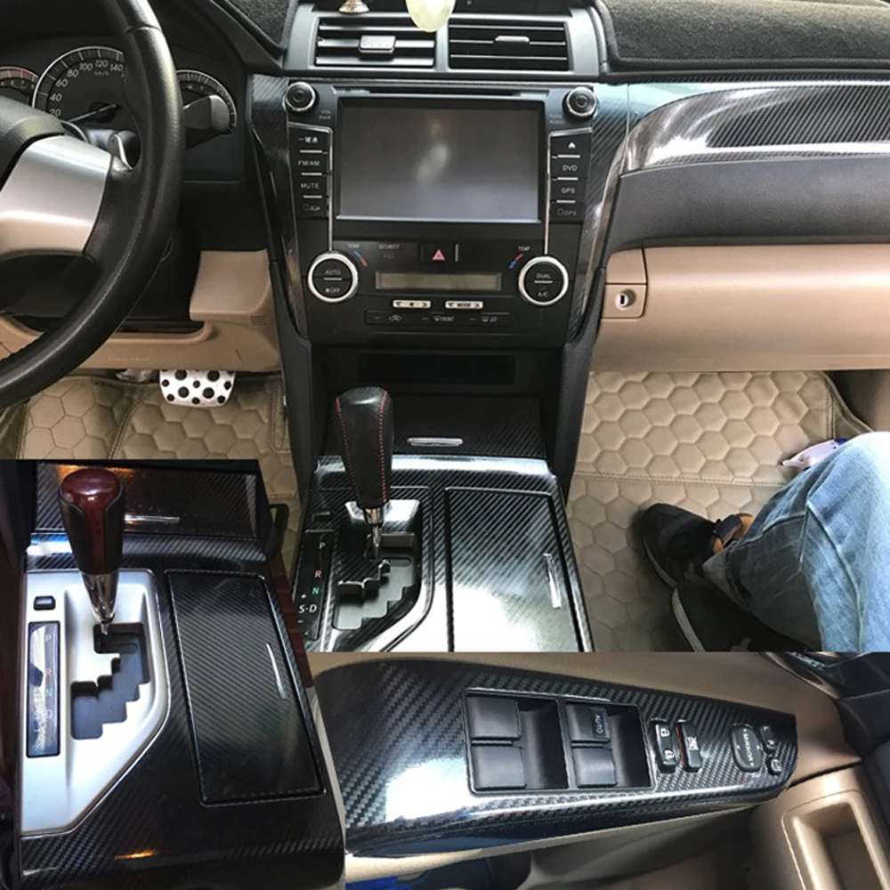 Самоклеящиеся автомобильные наклейки для Toyota Camry XV50 2012 2016 виниловые и из