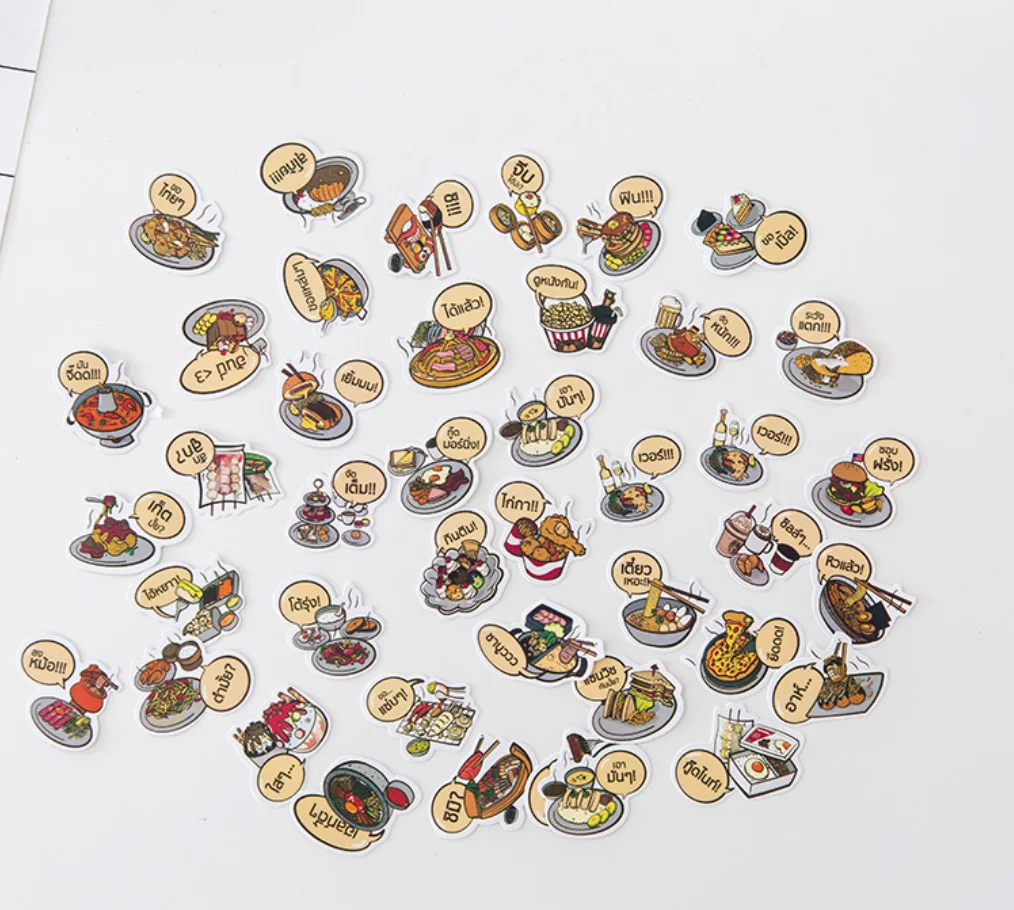 Цветы Растения кот Декоративные пуля журнал наклейки из бумаги васи Скрапбукинг