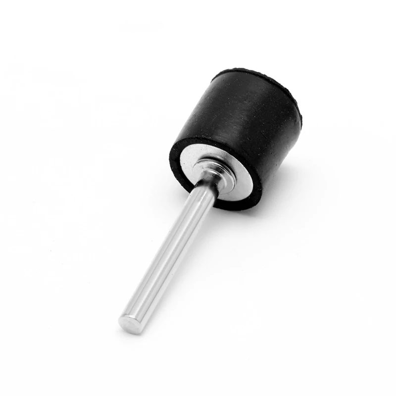 

10Pcs Drum Rubber Mandrels 1/8" Shank For Sanding Sleeve Rotary Tool New 19QB
