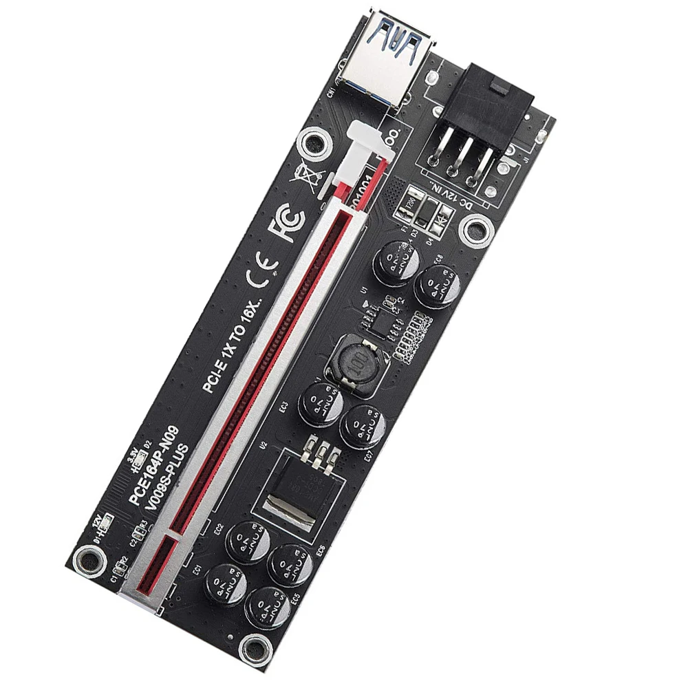 Новинка переходник 009s Plus PCIE для видеокарты Super PCI E X16 X8 X4 Express Переходник USB 3 0