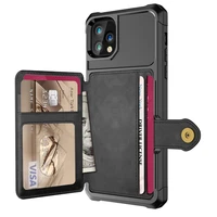 luxury pu leather wallet case for iphone 11 pro 7 8 plus x xs xr max se 2020 cases wallet flip cover buckle for iphone xr fundas