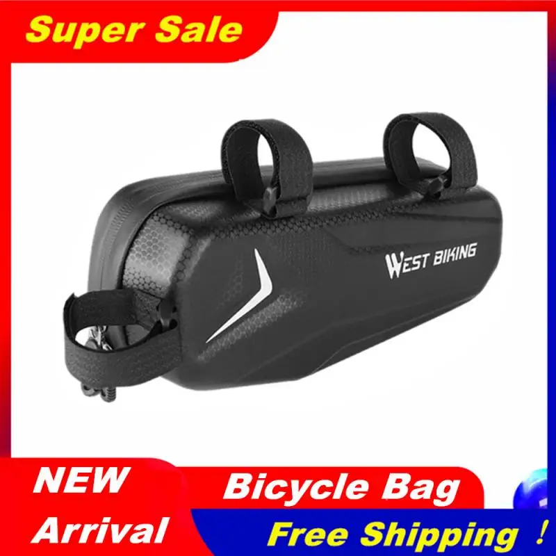 

Bicycle Bag Waterproof Bike Triangle Bag Storage Mobile Phone Cycling Bag Bike Tube Pouch Holder Saddle Pannier Accessories
