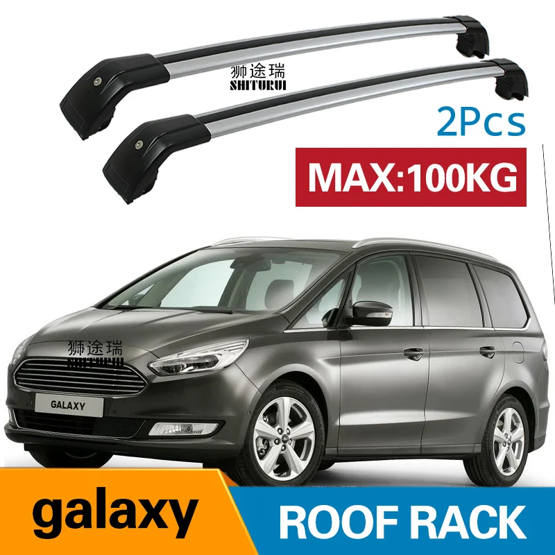2 шт. бруски на крышу для FORD GALAXY (CK) 2015 + 2019 2018 боковые из алюминиевого сплава