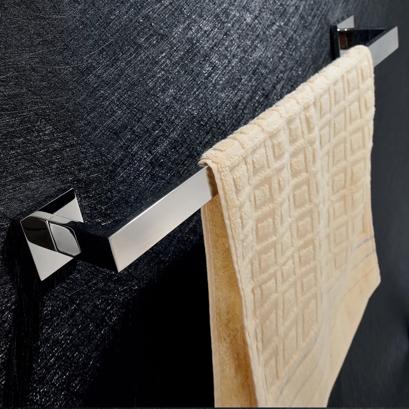 Вешалка для полотенец из нержавеющей стали 304 полированная с одним стержнем |