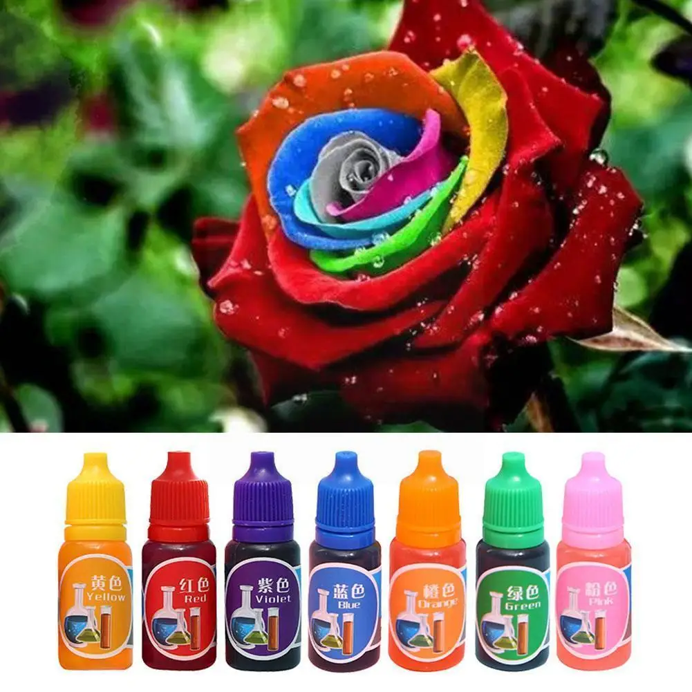 

Ручная работа «сделай сам», научный эксперимент для детей, натуральное рассеивание УФ эпоксидной смолы, чернила, Цветочная краска, пигмент, ...