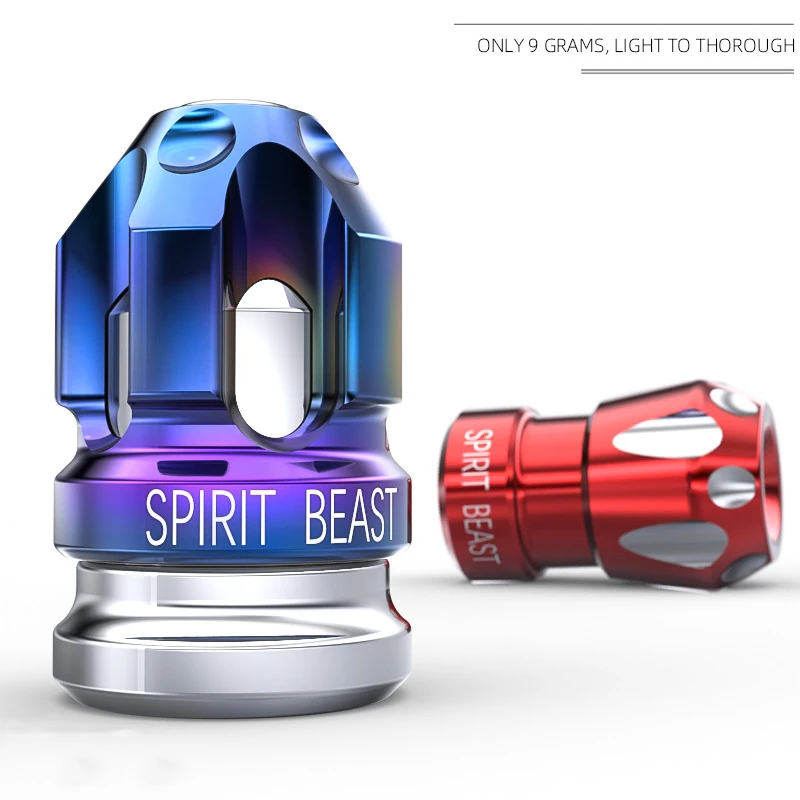 

SPIRIT BEAST Motorcycle Tire Valve Cover Aluminum Alloy Dustproof Universal Motocross Gas Nozzle Cap Scooter Tire Valve Core Cap