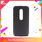 Чехол Moto G3 матовый Мягкий Силиконовый ТПУ задняя крышка для Motorola Moto G3 чехол для телефона тонкий противоударный