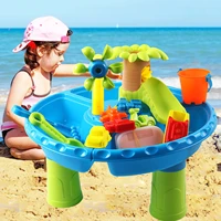 outdoor sand toys molds set indoor beach play activity sandbox water sand table playset beach toys for kids boys girls gift